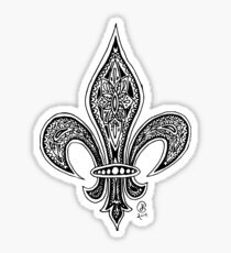 Fleur-de-Lis Sticker