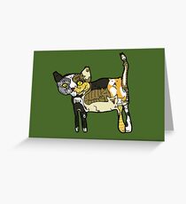 Too Many Cats Greeting Card