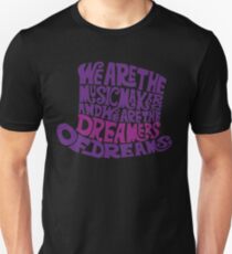Willy Wonka Hat Dreams - Purple Unisex T-Shirt