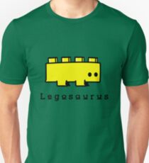 Legosaurus funny nerd geek geeky Unisex T-Shirt