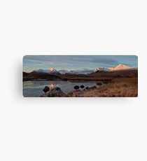 back mount panorama Canvas Print