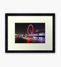 Thames River, London, England, UK * Framed Print