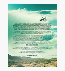 Ride - Monologue Photographic Print