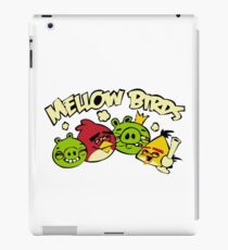 Mellow birds funny nerd geek geeky iPad Case/Skin