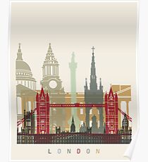 London skyline poster Poster