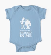 Toy Story Woody and Buzz Lightyear You've Got A Friend In Me One Piece - Short Sleeve