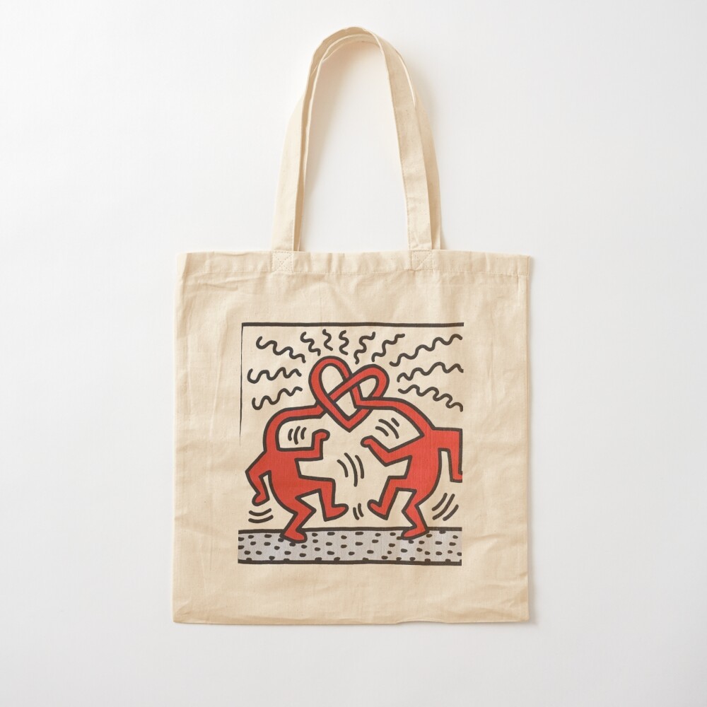 keith haring tote bag