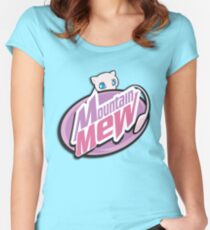 Camiseta entallada de cuello ancho Mountain Mew