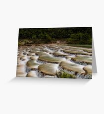 Step Falls Greeting Card