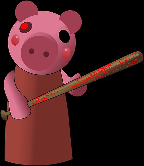 Piggy Games Bloody Stick Poster By Alberttorres Redbubble