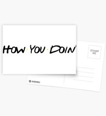 How You Doin' Postcards