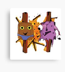 Illustration Marshmellow's Canvas Print