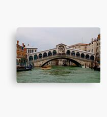 Rialto Bridge Venice Canvas Print