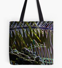 Hummer In The Palms Tote Bag