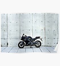 Yamaha Diversion F profile view at a distance Poster