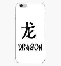 Chinese Dragon Hieroglyphic iPhone Case