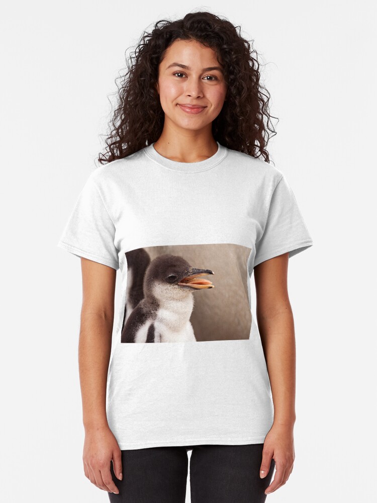 Alternate view of Gentoo Penguin Chick Classic T-Shirt