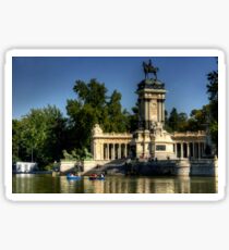 Pegatina Monumento en el Parque del Buen Retiro