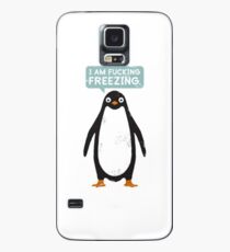 Penguin: Im Fucking Freezing - Iphone Case Case/Skin for Samsung Galaxy