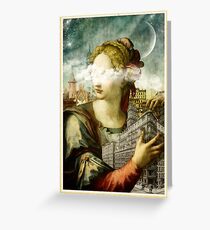 Stone and star Greeting Card