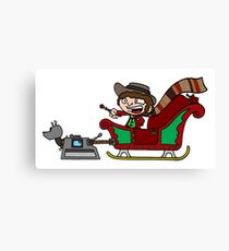 Timelord Santa! Canvas Print