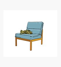 CHAIR BAG Photographic Print
