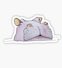 Wants To Know If You're Actually Serious Hippo Sticker