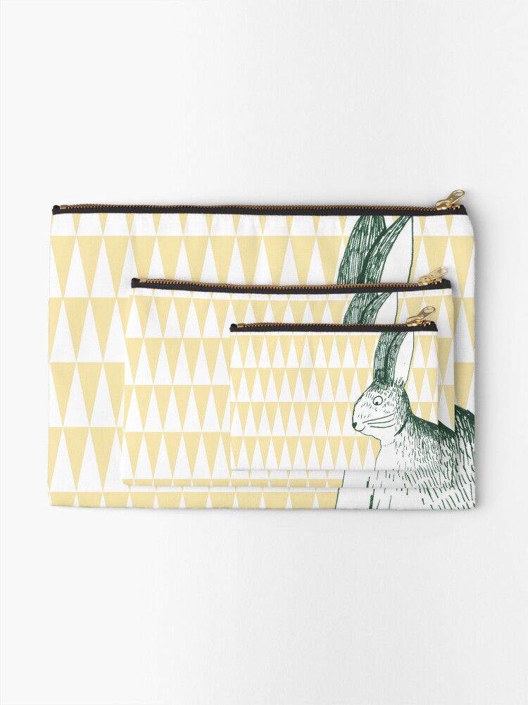 "Sharpy bunny" Zipper Pouch by martinlelapin Redbubble