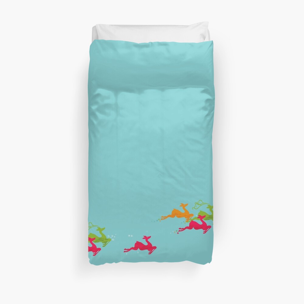 Winer Deer Duvet Cover