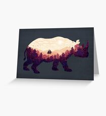 Rhinoscape Greeting Card