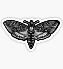 Deaths Head Moth - Silence of the Lambs Sticker