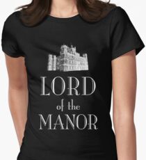 Lord of the Manor (white) Women's Fitted T-Shirt