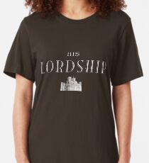 His Lordship (white) Slim Fit T-Shirt