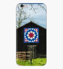Kentucky Barn Quilt - Carpenters Wheel iPhone Case