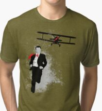 Map and Compass Tri-blend T-Shirt