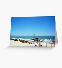 Windsurfer At City Beach 08 12 12 Greeting Card
