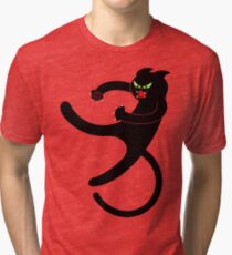 NINJA CAT 3 Tri-blend T-Shirt