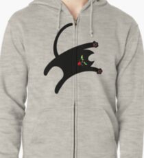 NINJA CAT 1 Zipped Hoodie
