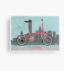 Brompton City Bike Canvas Print