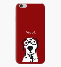 Snip the Dalmatian in Burgundy iPhone Case