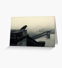 Bird's eye view Greeting Card