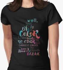Life in Color Women's Fitted T-Shirt