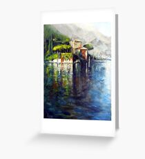 Lago Como (Italy) Greeting Card