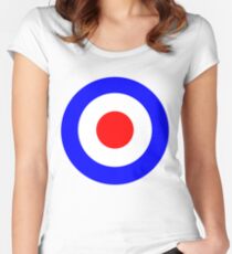 Tank Girl (Booga's Bullseye) Women's Fitted Scoop T-Shirt