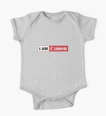 I AM CANON - Camera Shirt One Piece - Short Sleeve