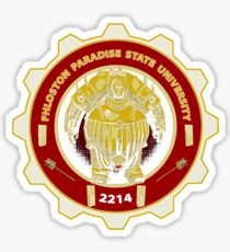 Fhloston Paradise State University Sticker
