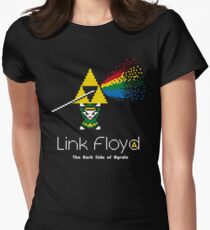 Link Floyd: the Dark Side of Hyrule Women's Fitted T-Shirt
