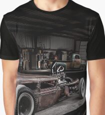 1930 Ford Model A Rat Rod Graphic T-Shirt