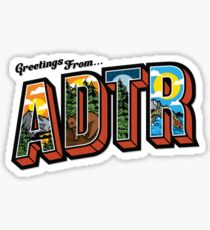 Greetings From ADTR Sticker