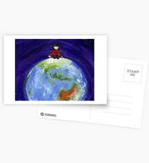 Clara Takes on the World Postcards